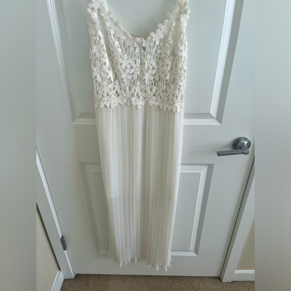 French Connection White Midi